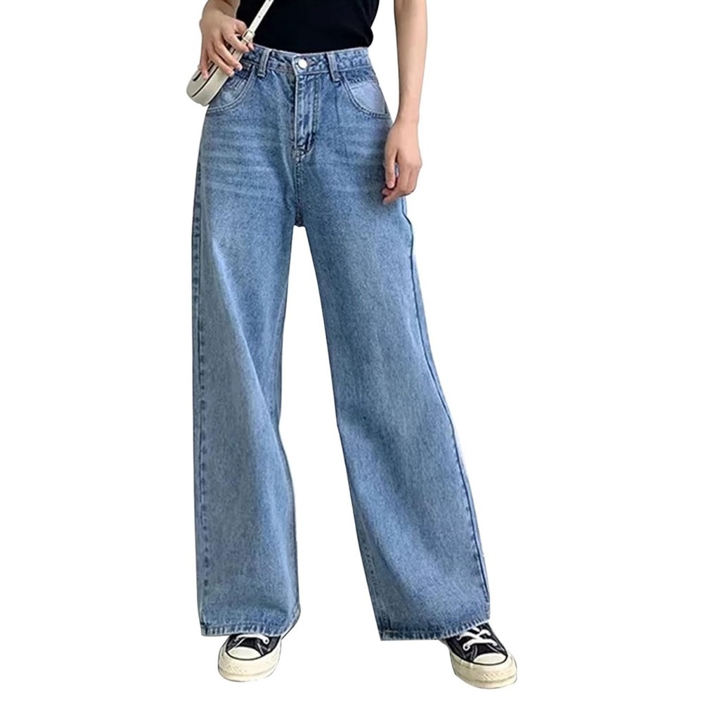 Super High Waist Dad Jeans